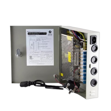 9 Channel CCTV Dist Box 12VDC, 10A 120Watt