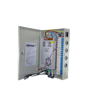 18 Channel CCTV Dist Box 12VDC, 25A 240Watt
