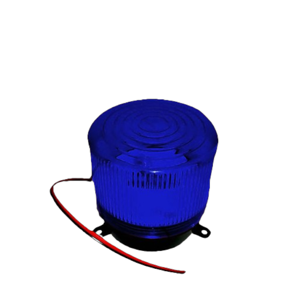 Small Blue Strobe Light