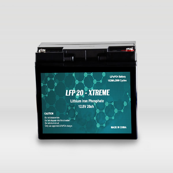 Lithium Iron Phosphate 20Ah 12V Battery