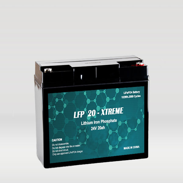 Lithium Iron Phosphate 20Ah 24V Battery