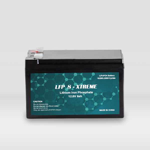 Lithium Iron Phosphate 8Ah 12V Battery